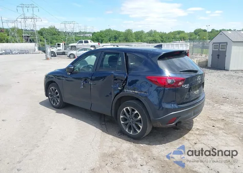 2016 Mazda Cx-5 Grand Touring из США, поврежденный, VIN JM3KE4DY1G0817562